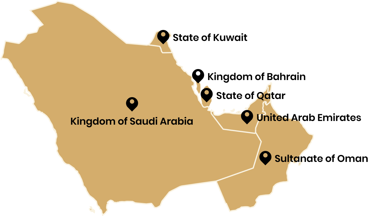 Map Of The Gcc Gcc Summit 41 — Press Center